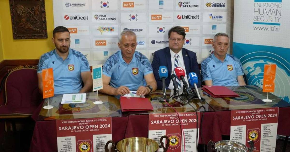 turnir sarajevo open sjedeca odbojka