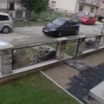 vozilo kojim su pobjegli pljackasi