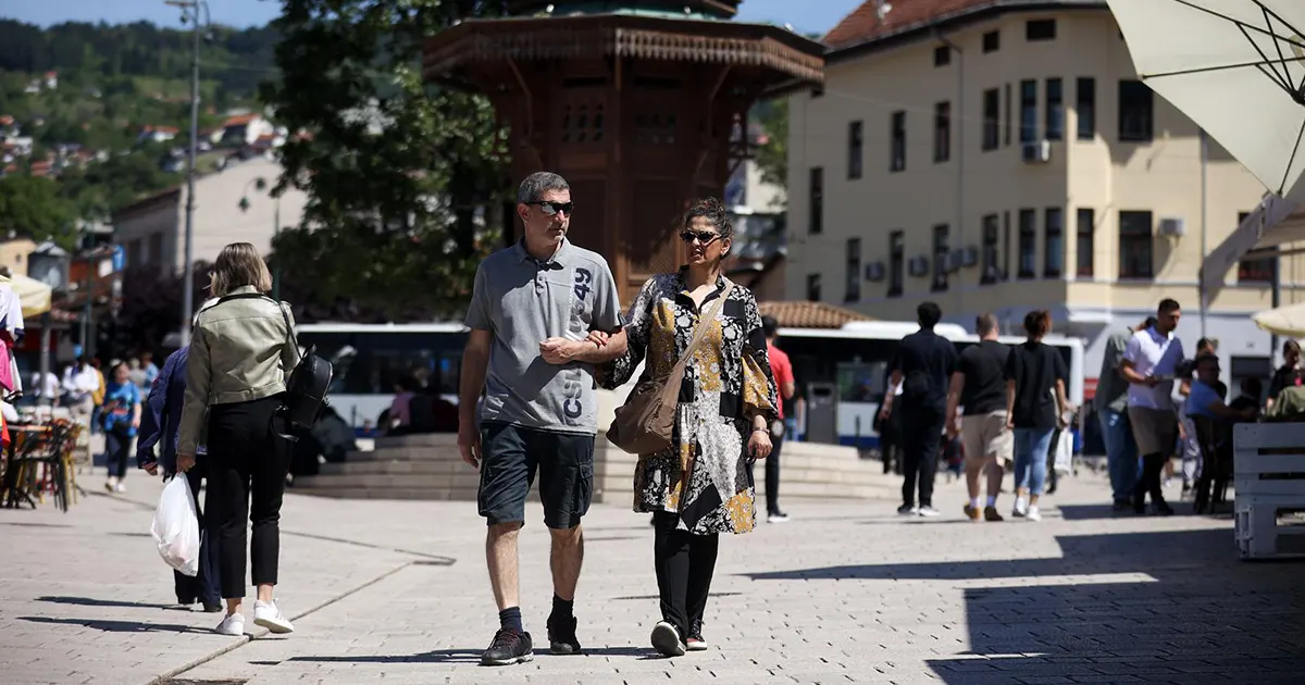 vrijeme sarajevo toplo