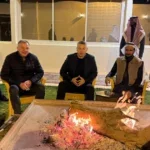 Rizvo (prvi lijevo od Nešića) ministru pravio društvo prilikom posjete Sulejmanu Al Shiddiju u februaru ove godine
