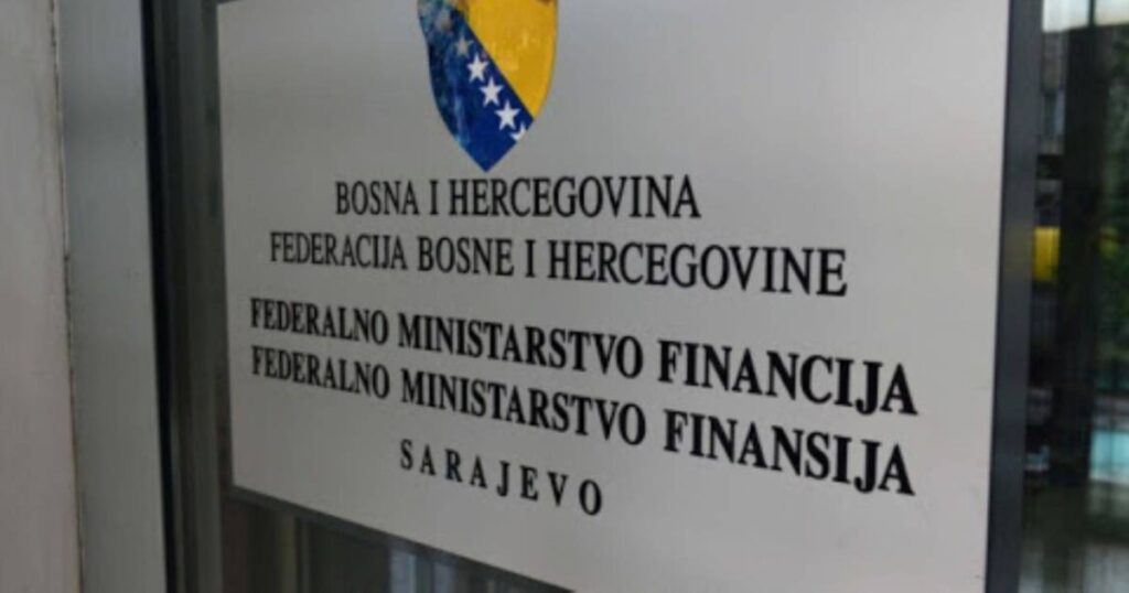 federalno ministarstvo finansija
