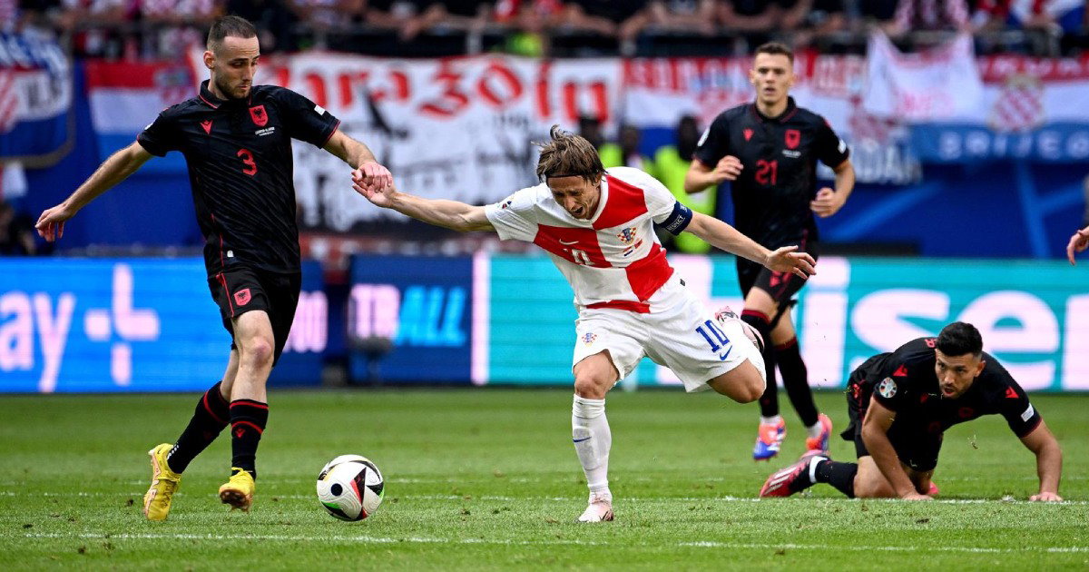 luka modric hrvatska albanija euro 2024