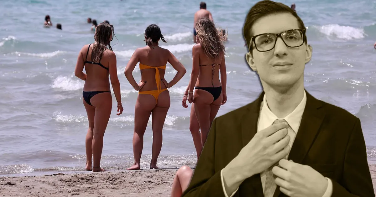 nedim sladić i djevojke na plaži