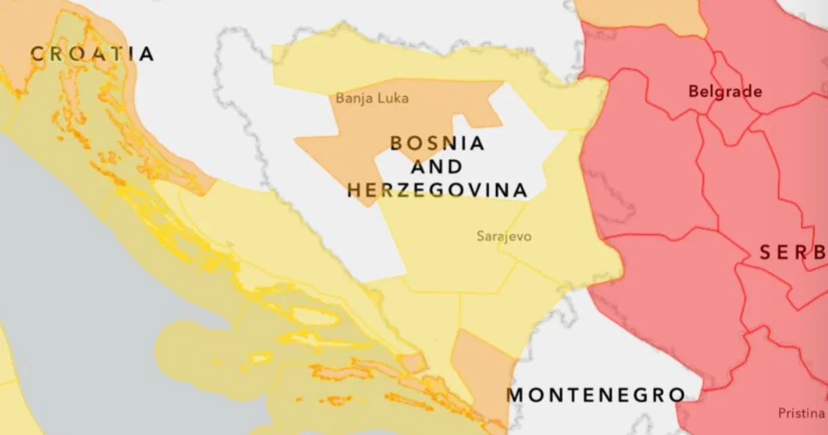 upozorenje zbog vremena