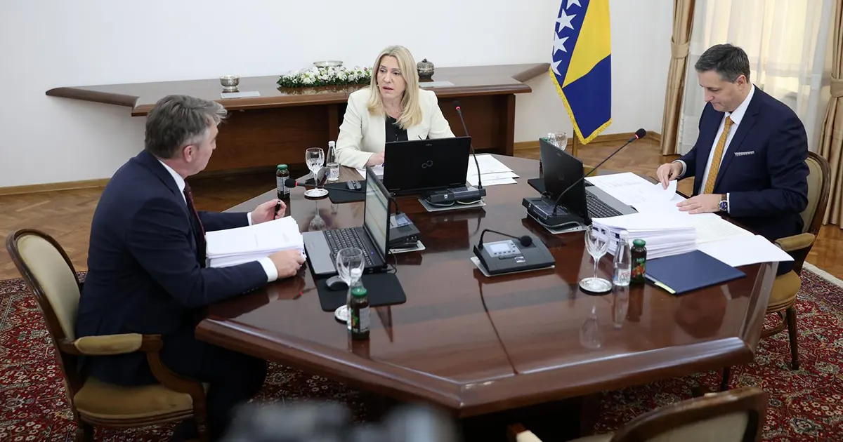 predsjedništvo bih komšić cvijanović bećirović