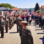 vojska srbije bratunac defile