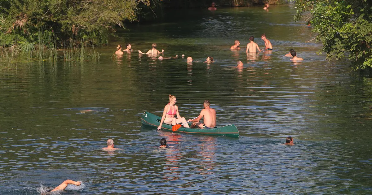 kupanje ljeto toplo vrijeme