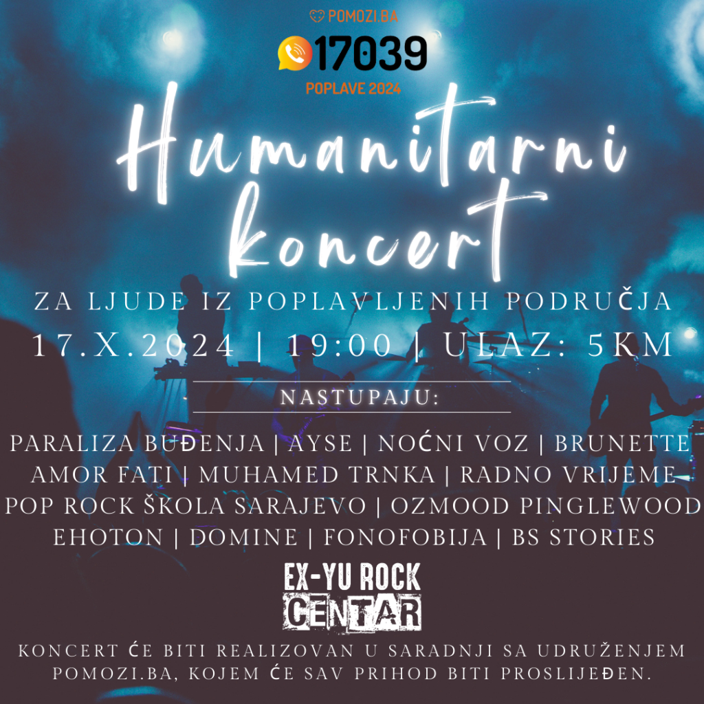 humanitarni koncert poplave
