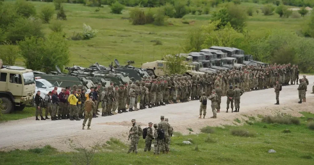 Oružane snage BiH na Manjači