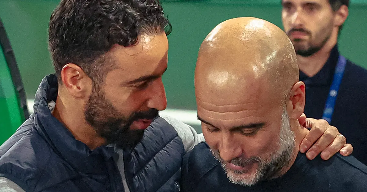 Ruben Amorim i Pep Guardiola