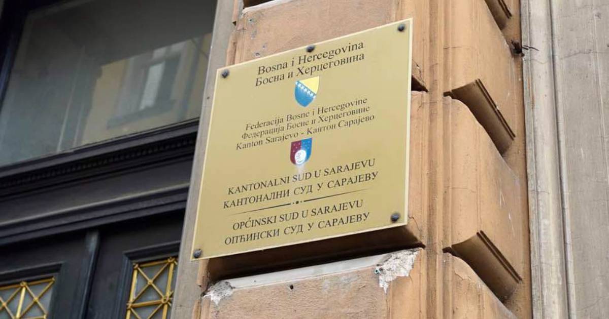 kantonalni opcinski sud sarajevo