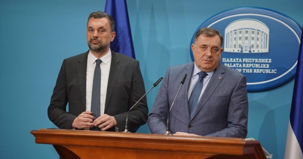 Elmedin Konaković i Milorad Dodik