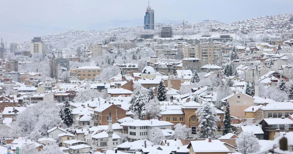 vrijeme snijeg sarajevo