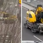 ukrao bager u njemačkoj