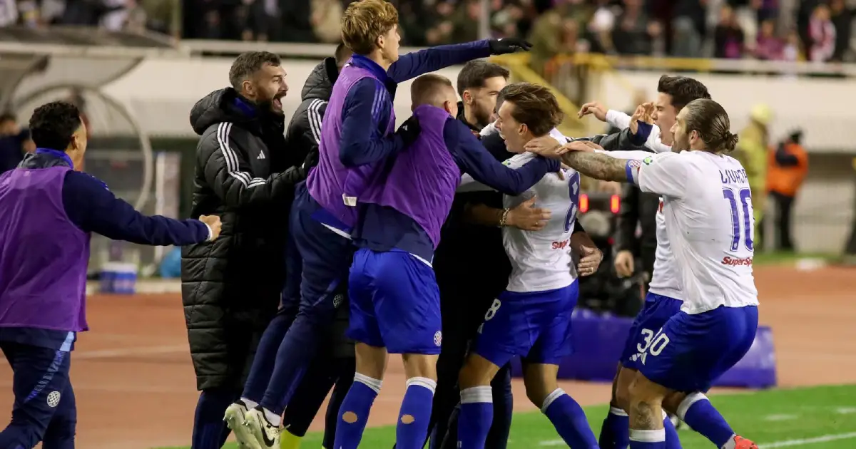 Hajduk pobijedio Dinamo golom Sigura