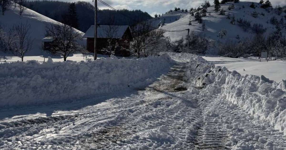 put bihać snijeg
