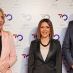 Željka Cvijanović, Dijana Milanković i Milorad Dodika