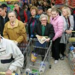kupovina market prodavnica lidl guzva