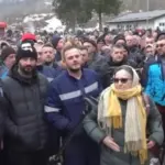 protest radnika u ugljeviku