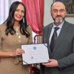 amra causevic i rektor tarik zaimovic