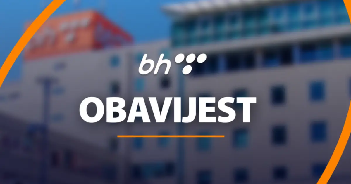 obavijest bh telecom