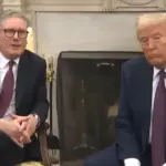 Starmer i Trump