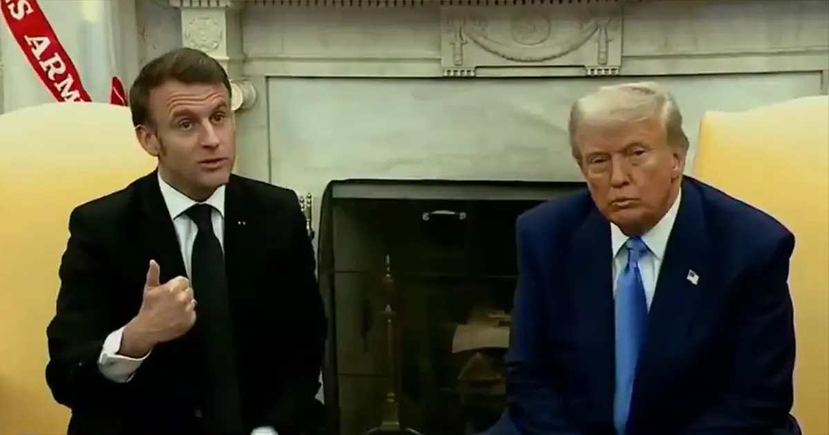 trump macron