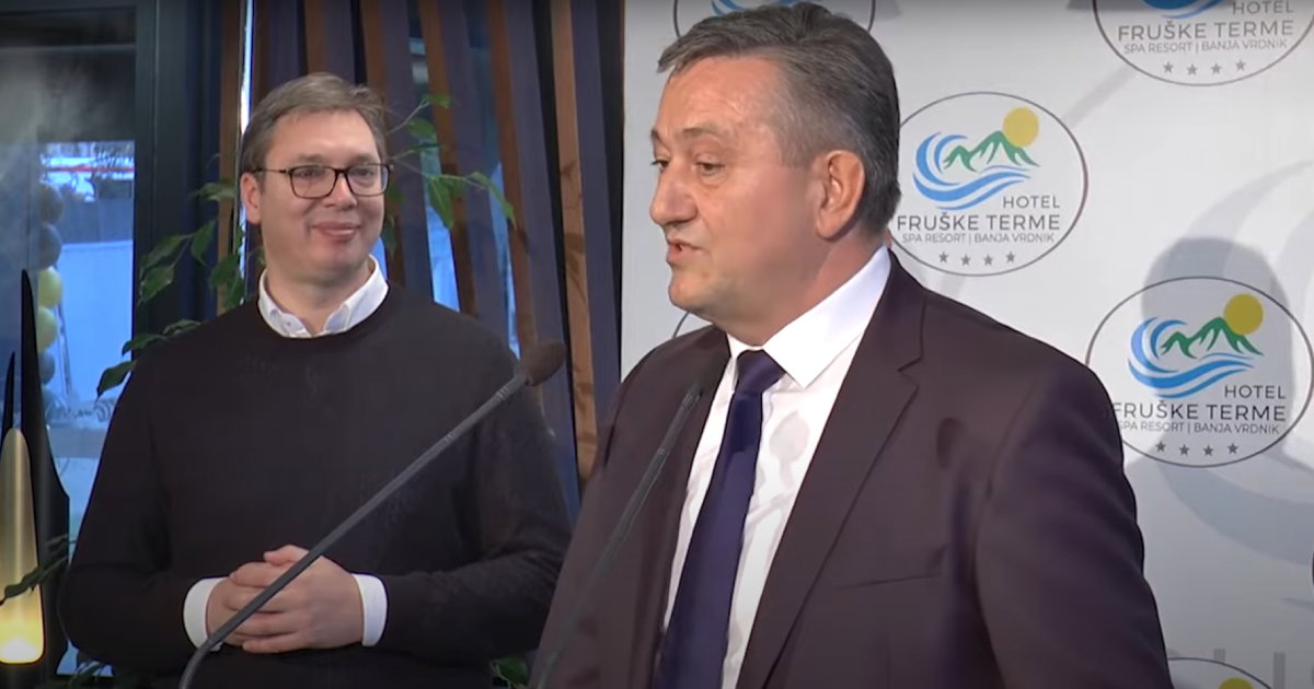 aleksandar vucic i milinko cicmil