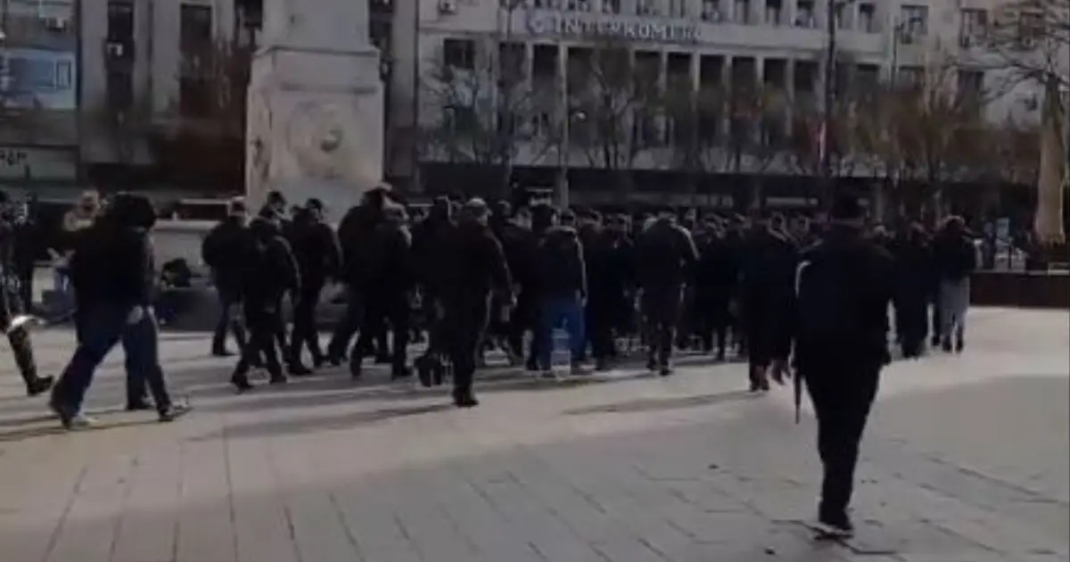 maskirani muškarci u beogradu