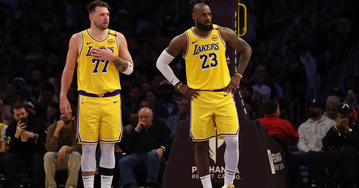 Luka Dončić i LeBron James