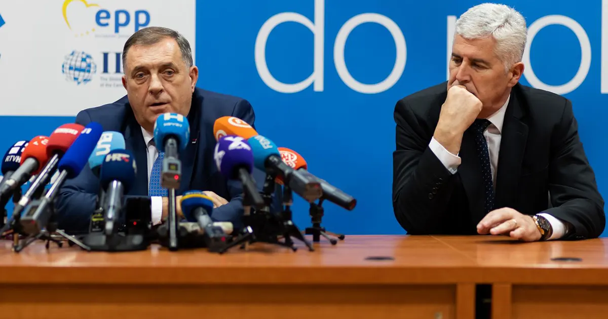 Milorad Dodik i Dragan Čović