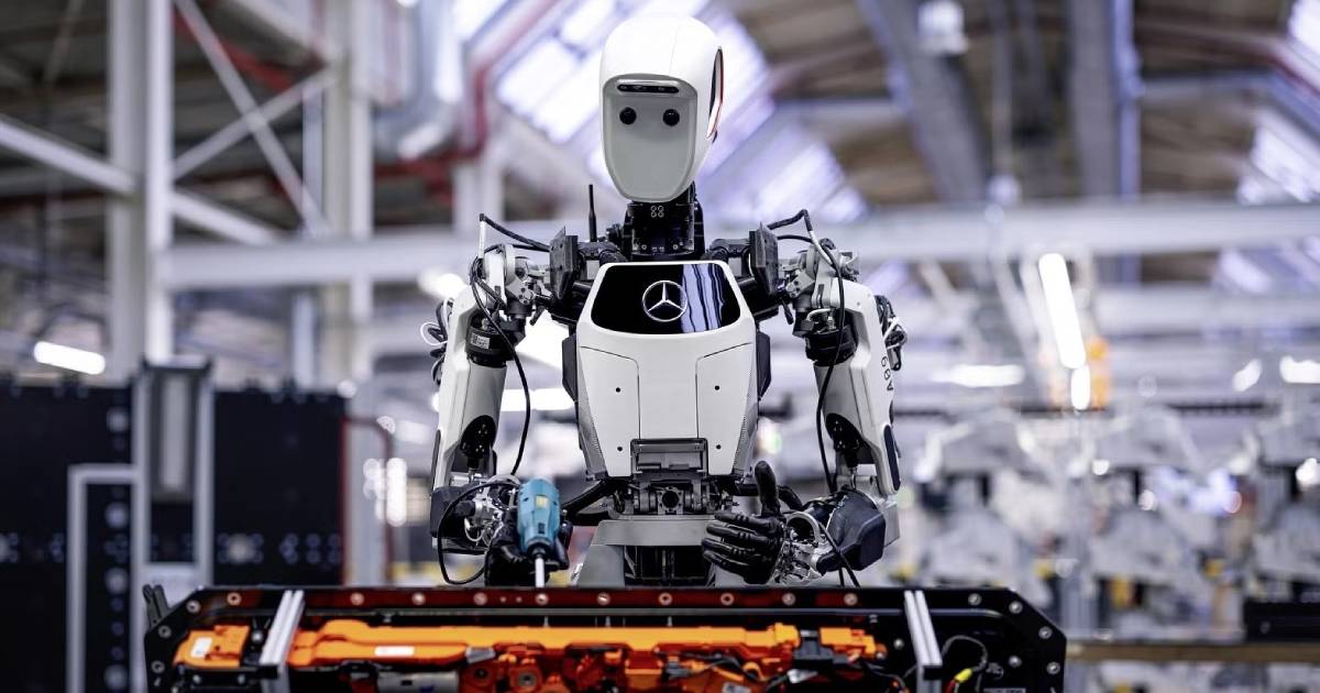 mercedes robot