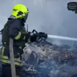 pozar ukrajina napad
