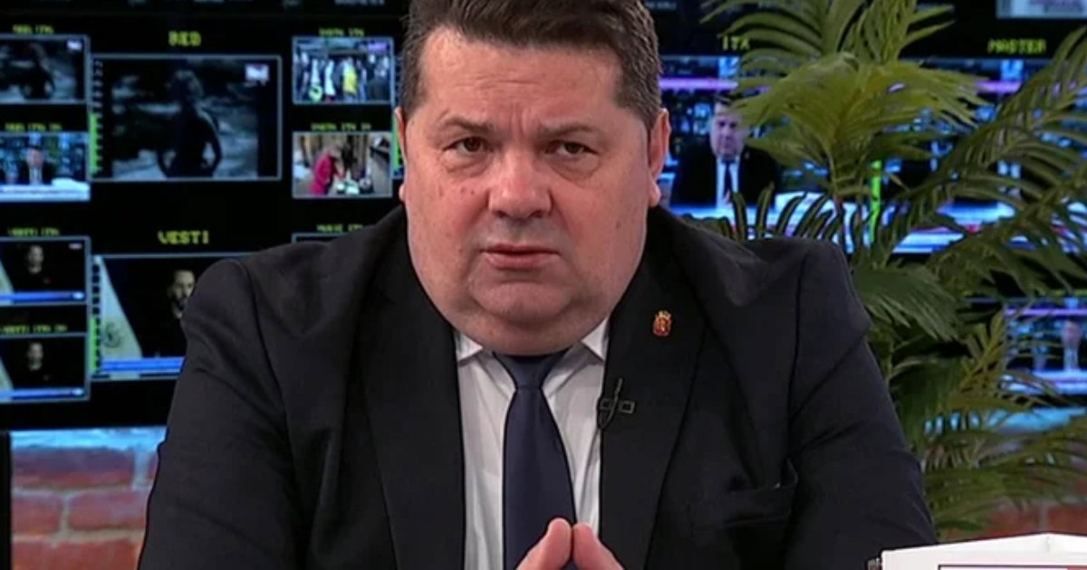 stevandic nenad tokom gostovanja na tv pink