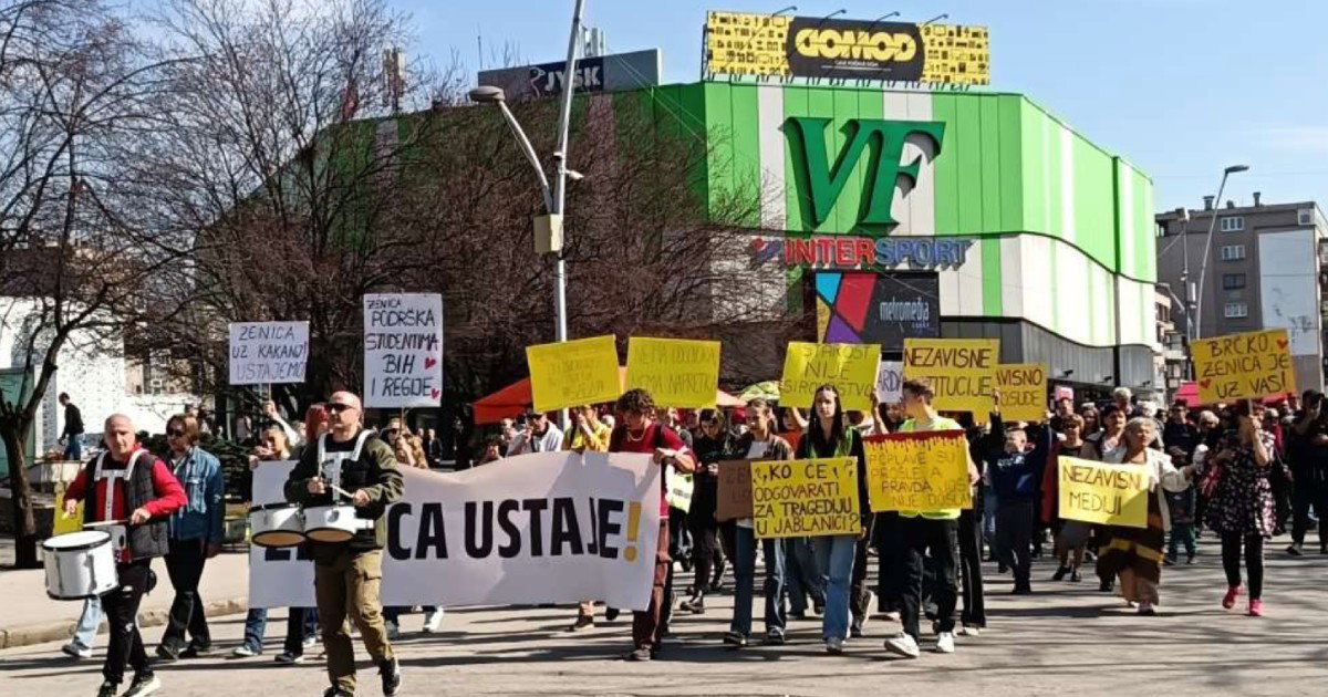 zenica protest