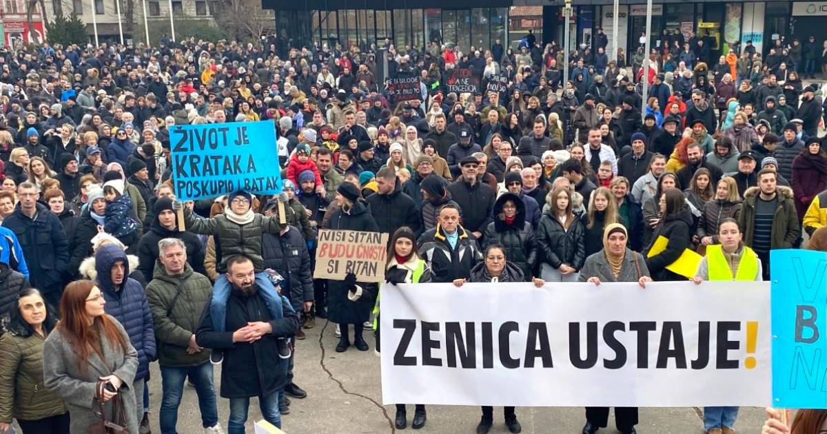 zenica ustaje protest