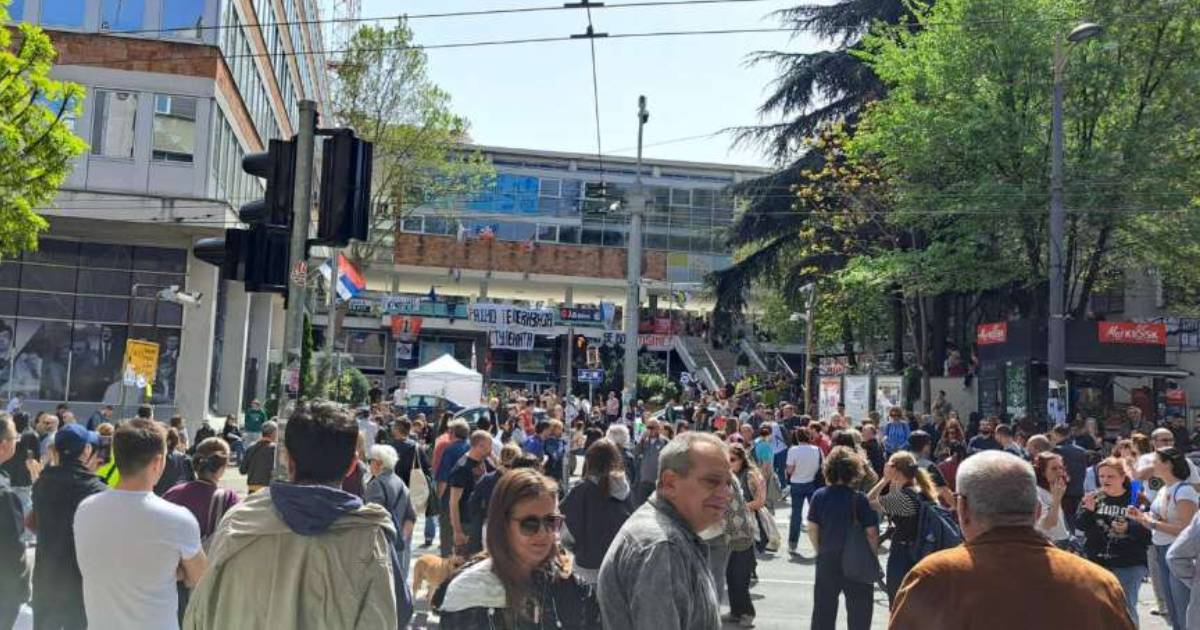 blokada rts beograd