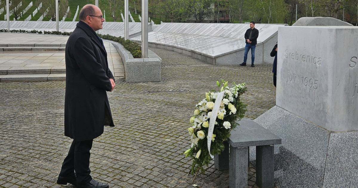 christian schmidt potocari srebrenica