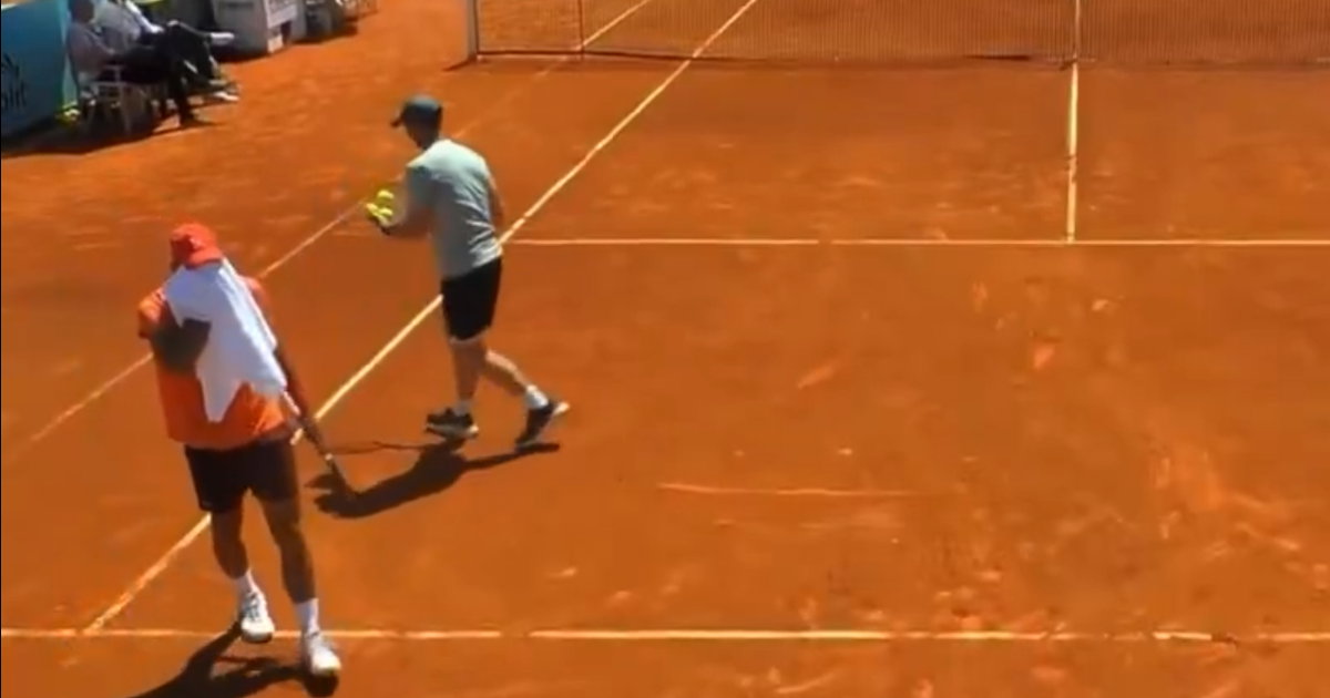 djokovic trening
