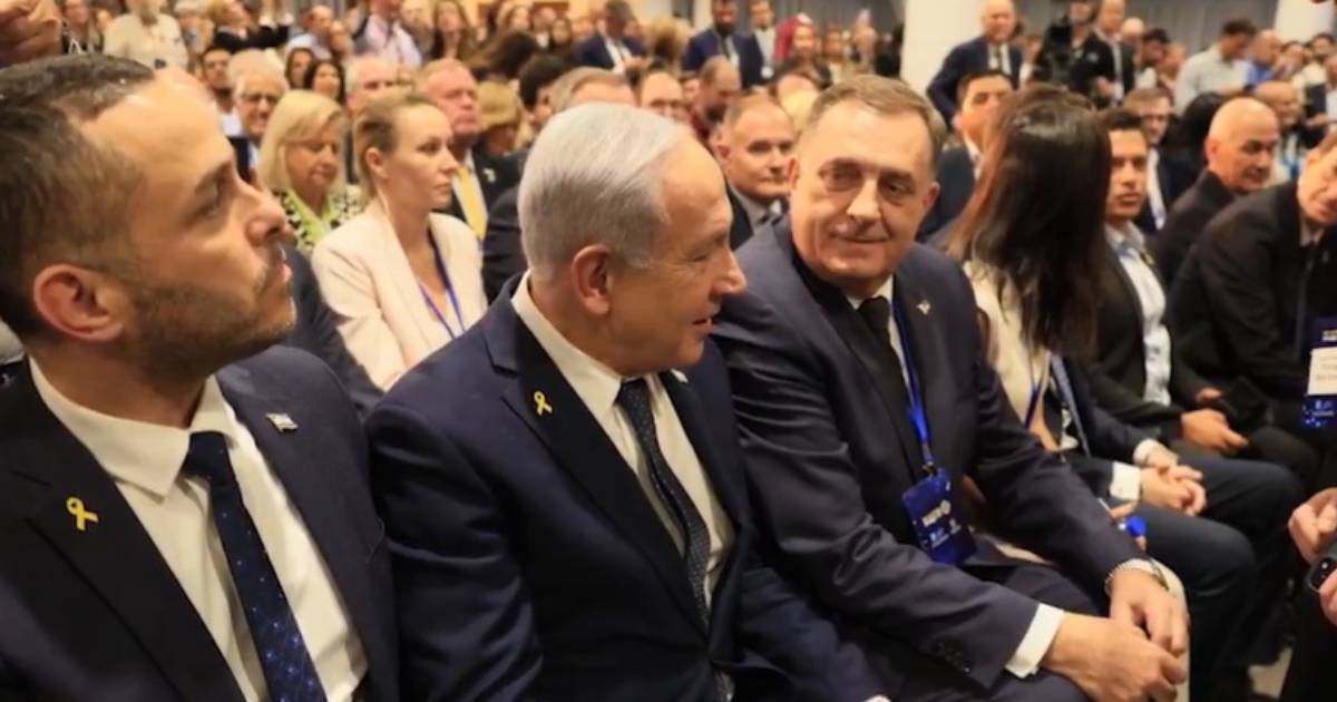 milorad dodik benjamin netanyahu