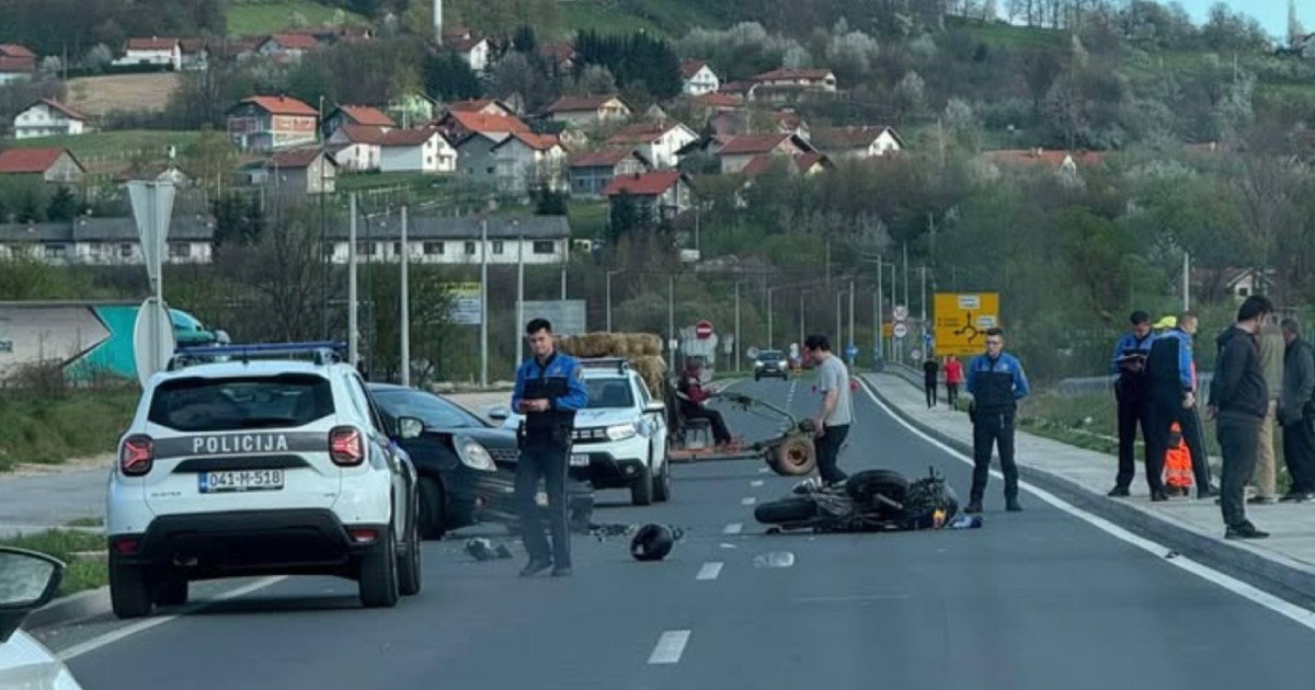 motociklista bugojno nesreca