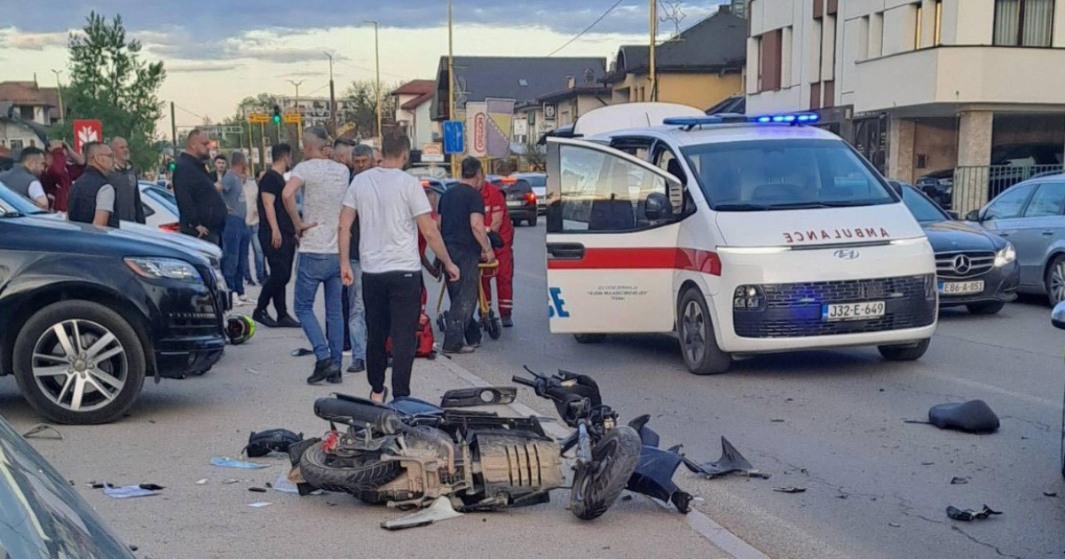 nesreca jelah motocikl