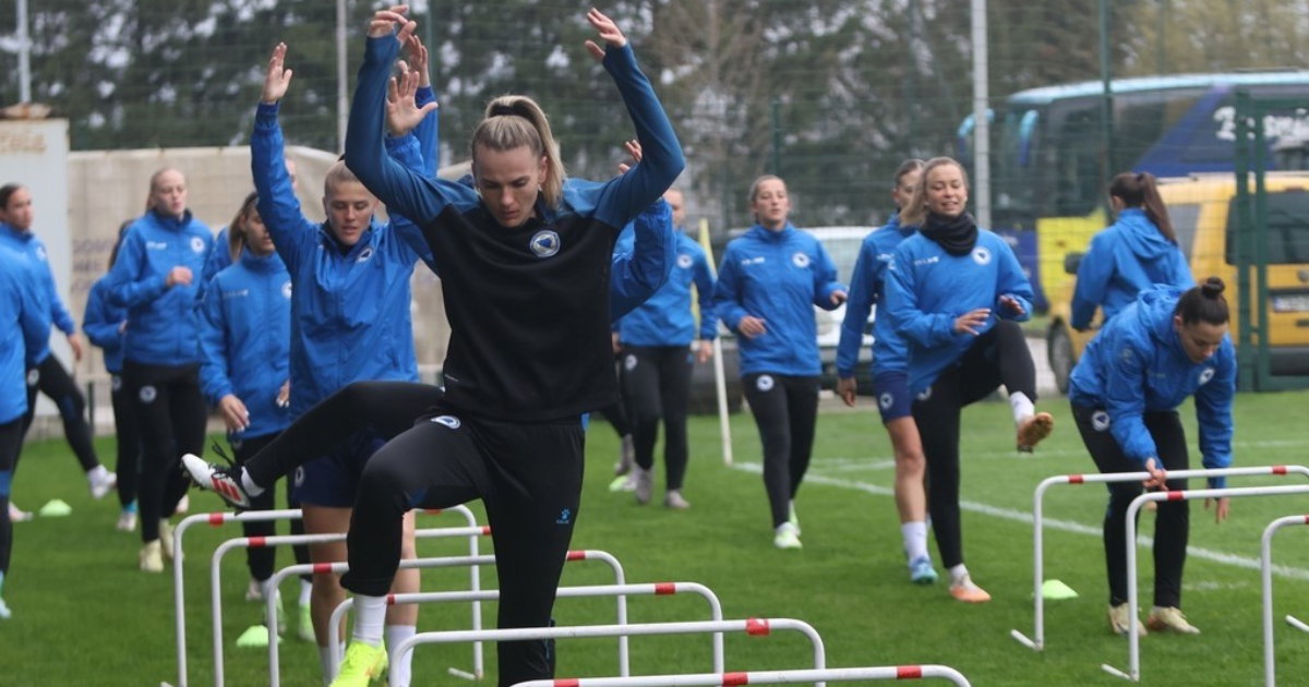 nogometasice bih trening