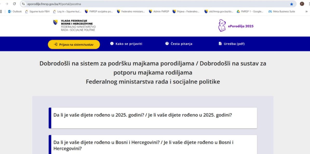 porodilje aplikacija