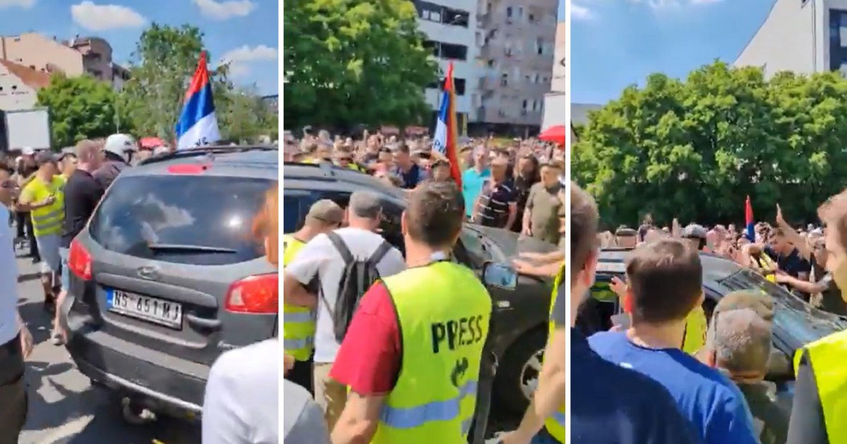 napad automobilom u novom sadu