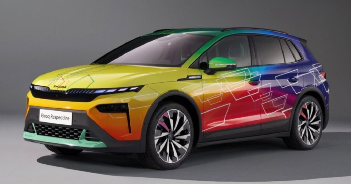 Elroq Respectline skoda u duginim bojama