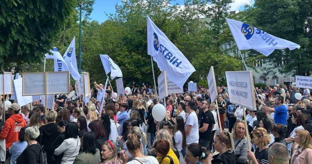 STBIH protesti neradna nedjelja