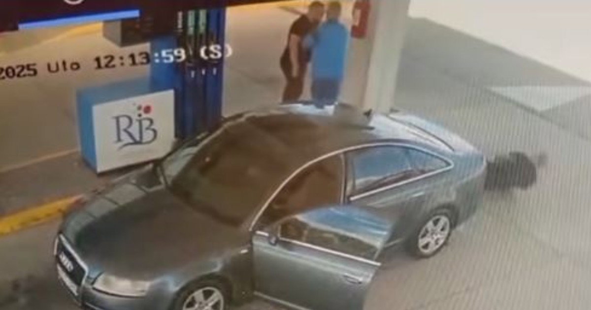 političar napadnut na pumpi