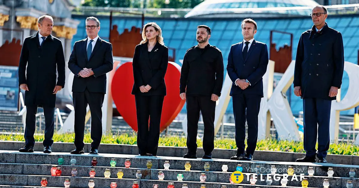 kijev macron starmer merz tusk