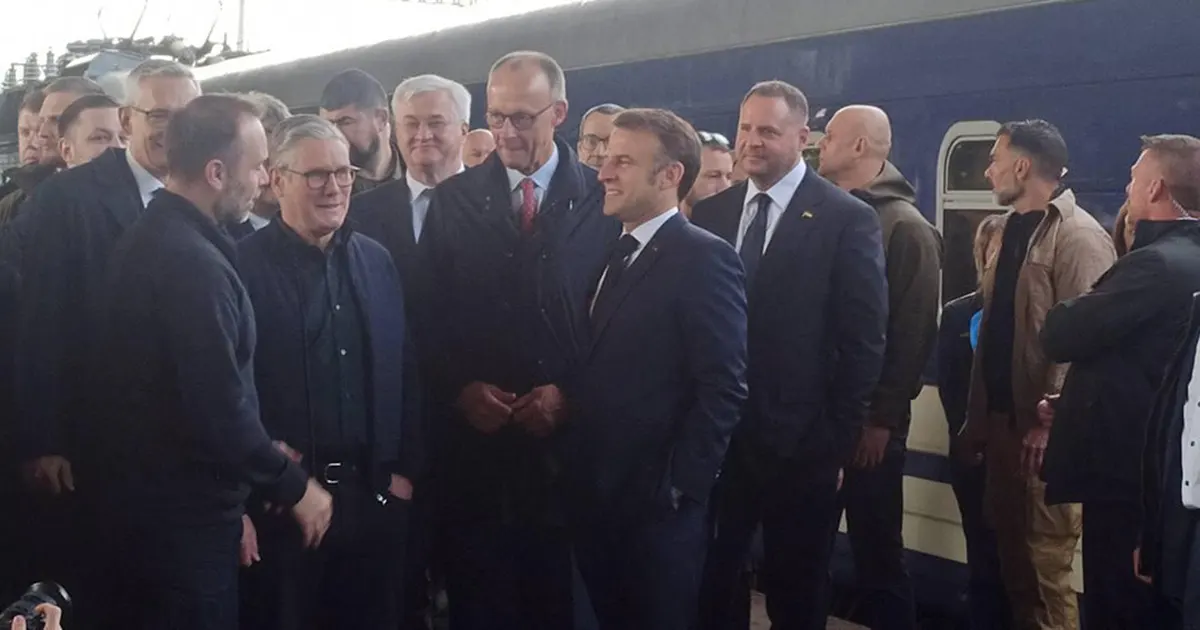 kijev macron starmer merz